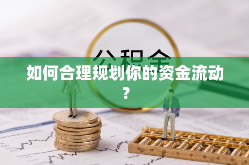 石嘴山如何合理规划你的资金流动？