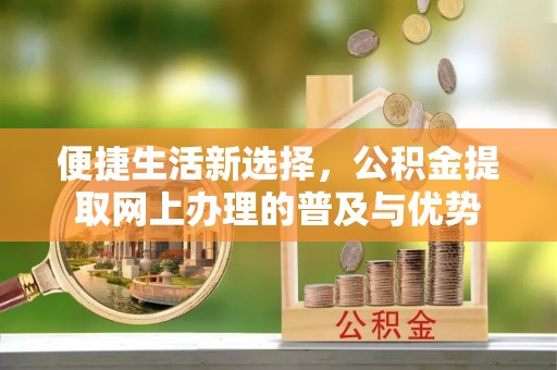 石嘴山便捷生活新选择，公积金提取网上办理的普及与优势