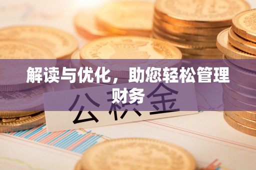 石嘴山解读与优化，助您轻松管理财务
