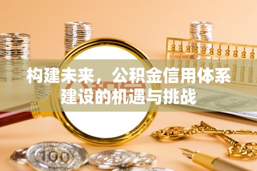 石嘴山构建未来，公积金信用体系建设的机遇与挑战
